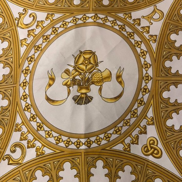 Nikko Hermes Scarf - It Vintage Hermes Scarf- 35”x35”, by artist, Vladimir Rybaltchenko (Rybal) with box